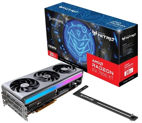 Sapphire Radeon RX 7900 XT NITRO+ - 20 GB GDDR6 RAM - Graphics Card